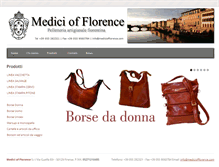 Tablet Screenshot of mediciofflorence.com